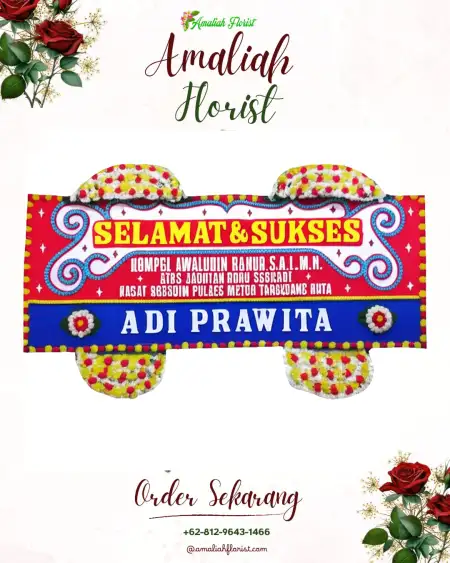 Papan Bunga Ucapan Selamat Talkandang